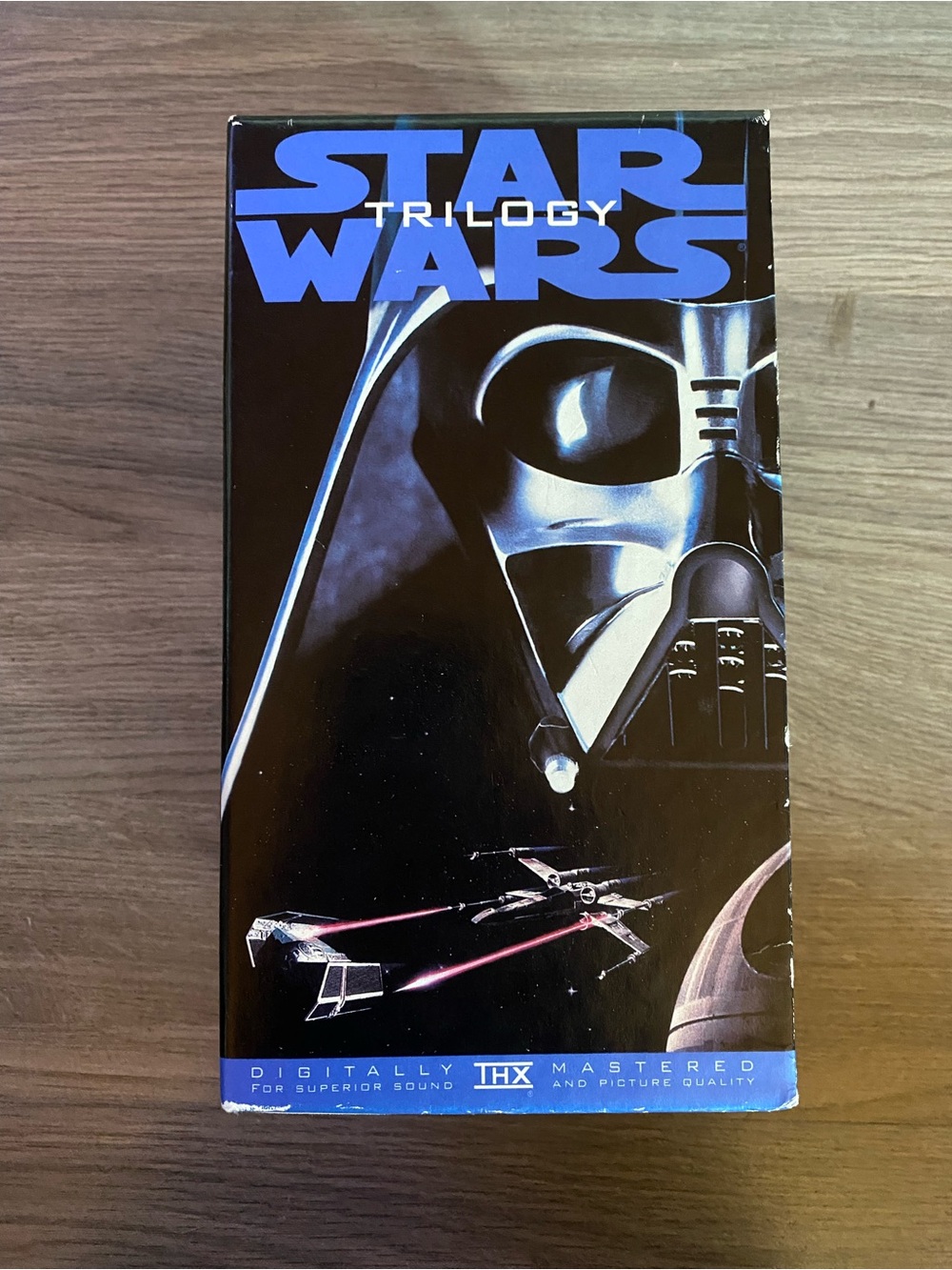 Star Wars Trilogy VHS Box Set - Black/Blue Cover